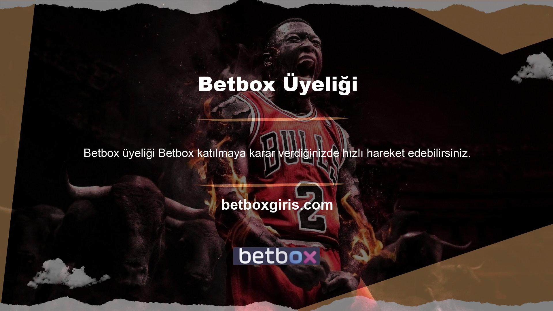 Betbox üye olmak istemiyorsanız, siteyi açmak için Betbox kullanın